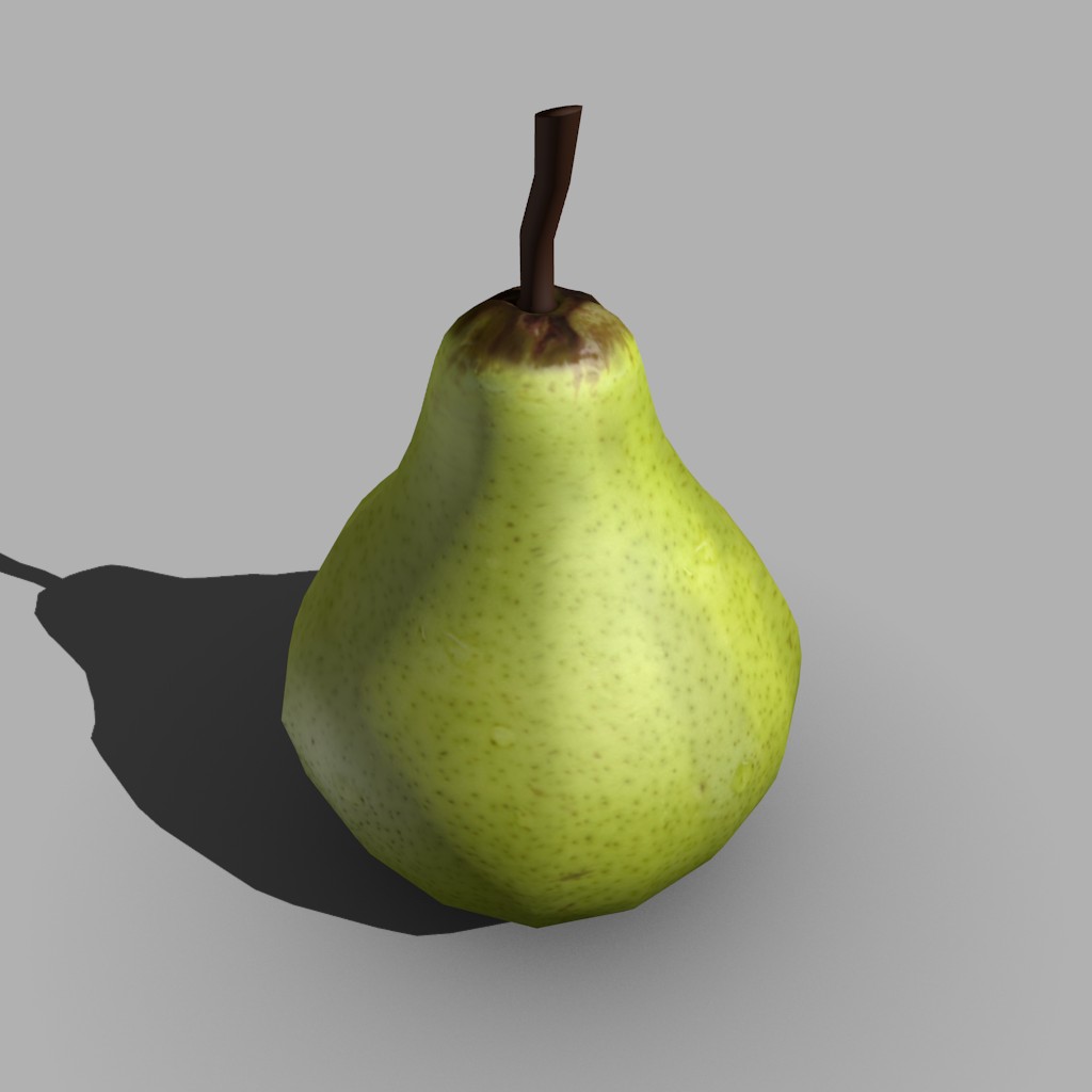 Pear Lowpoly preview image 1